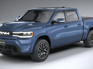 Ram 1500 REV 2025 3D Model