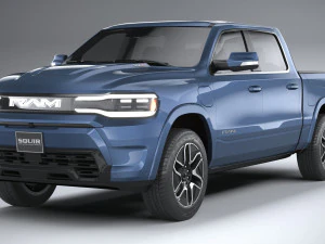 Ram 1500 REV 2025 3D Model