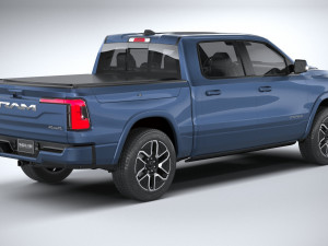 Ram 1500 REV 2025 3D Модель