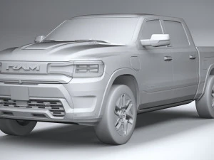 Ram 1500 REV 2025 3D Model