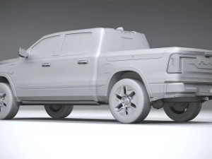 Ram 1500 REV 2025 3D Model