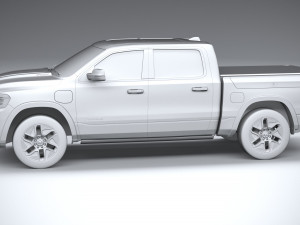 Ram 1500 REV 2025 3D Модель
