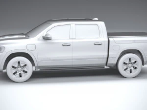 Ram 1500 REV 2025 3D Model