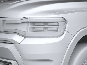 Ram 1500 REV 2025 3D Модель