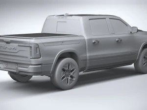 Ram 1500 REV 2025 3D Model
