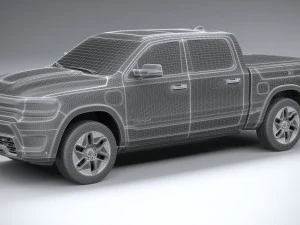Ram 1500 REV 2025 3D Model
