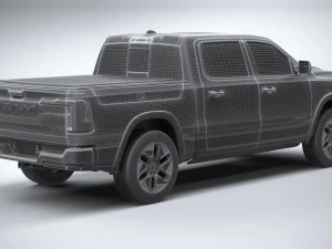 Ram 1500 REV 2025 3D Model