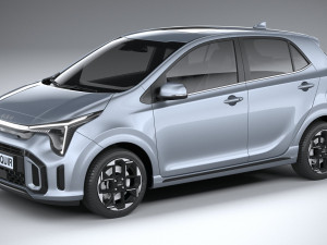 Kia Picanto GT-Line 2024 3D Model