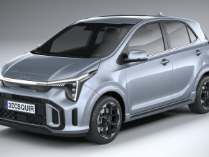 Kia Picanto GT-Line 2024 Modèle 3D