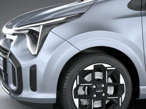 Kia Picanto GT-Line 2024 3D Model