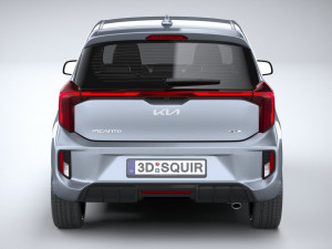 Kia Picanto GT-Line 2024 Modèle 3D