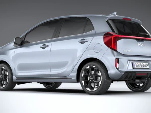Kia Picanto GT-Line 2024 3D Model