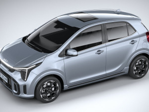 Kia Picanto GT-Line 2024 Modèle 3D
