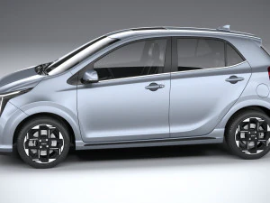 Kia Picanto GT-Line 2024 3D Model