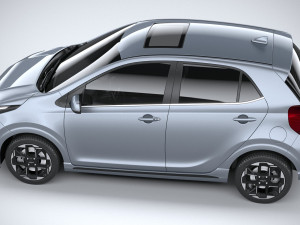 Kia Picanto GT-Line 2024 Modèle 3D