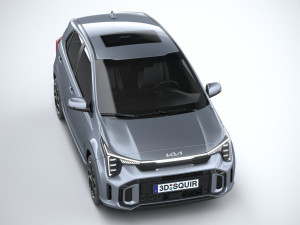 Kia Picanto GT-Line 2024 Modèle 3D