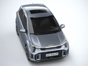 Kia Picanto GT-Line 2024 3D Model
