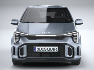 Kia Picanto GT-Line 2024 Modèle 3D