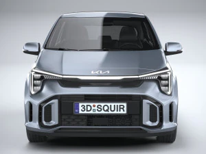 Kia Picanto GT-Line 2024 3D Model
