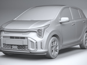 Kia Picanto GT-Line 2024 Modèle 3D