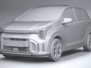 Kia Picanto GT-Line 2024 3D Model