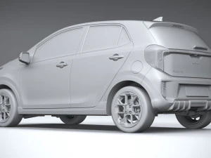 Kia Picanto GT-Line 2024 3D Model