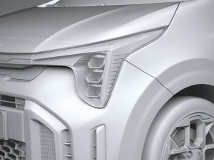 Kia Picanto GT-Line 2024 3D Model