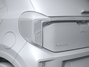 Kia Picanto GT-Line 2024 Modèle 3D