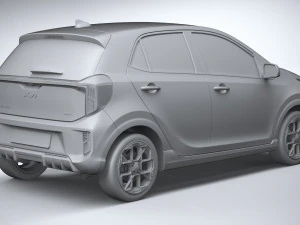 Kia Picanto GT-Line 2024 3D Model