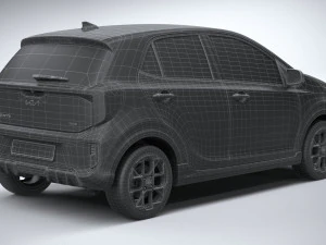 Kia Picanto GT-Line 2024 3D Model