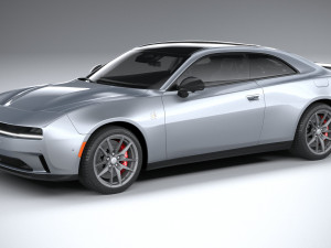 Dodge Charger Daytona 2024 Model 3D