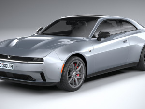 Dodge Charger Daytona 2024 3D 模型