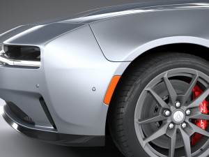 Dodge Charger Daytona 2024 3D 模型