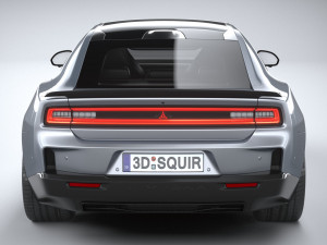 Dodge Charger Daytona 2024 3D 模型