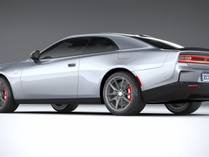 Dodge Charger Daytona 2024 3D 模型
