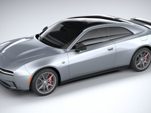 Dodge Charger Daytona 2024 3D 模型
