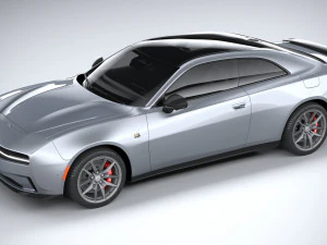 Dodge Charger Daytona 2024 3D Model