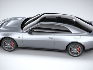 Dodge Charger Daytona 2024 3D 模型