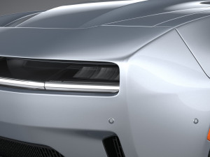 Dodge Charger Daytona 2024 3D 模型