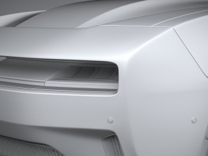 Dodge Charger Daytona 2024 3D 模型