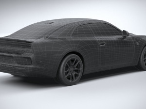 Dodge Charger Daytona 2024 3D 模型