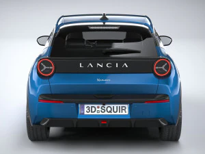Lancia Ypsilon 2025 3D Model