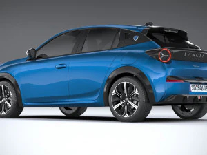 Lancia Ypsilon 2025 3D Model