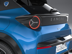 Lancia Ypsilon 2025 3D Модель