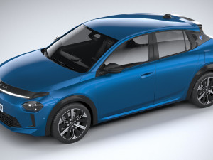 Lancia Ypsilon 2025 3D Модель