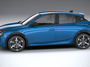 Lancia Ypsilon 2025 3D Модель