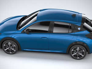 Lancia Ypsilon 2025 3D Модель
