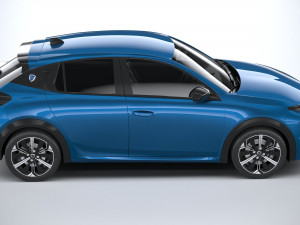 Lancia Ypsilon 2025 3D Модель