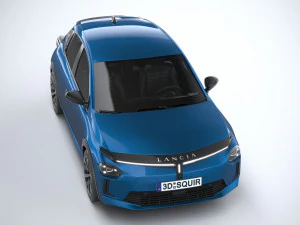 Lancia Ypsilon 2025 3D Model