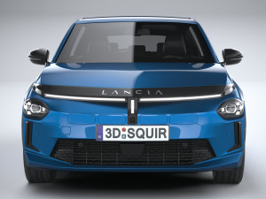 Lancia Ypsilon 2025 3D Модель